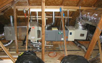 Attic Air Condensing Unit