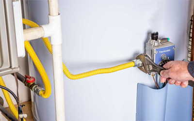 Water Heater Gas Line